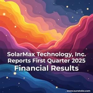 Read more about the article SolarMax Technology, Inc. Reports First Quarter 2025 Financial Results
