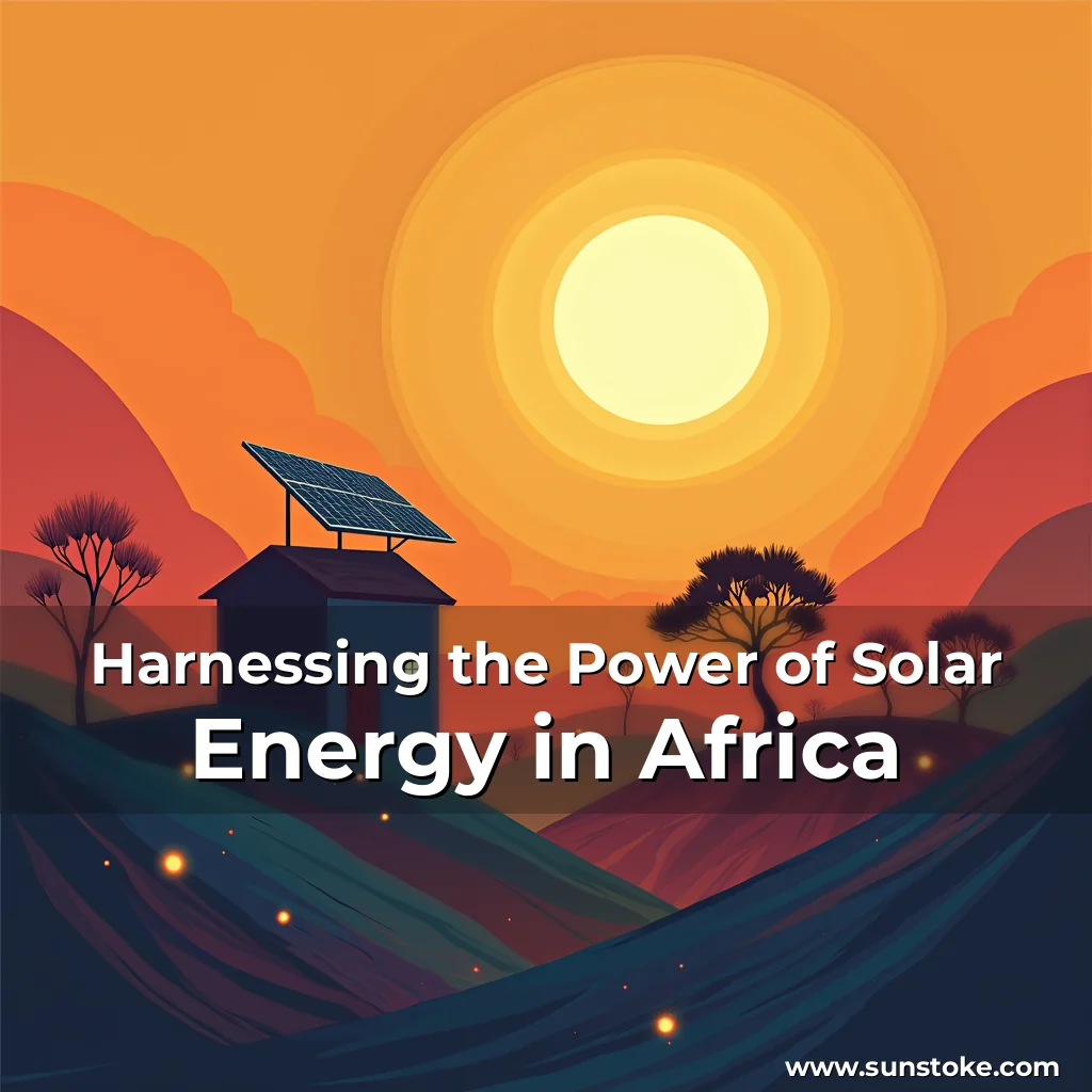 Read more about the article Harnessing the Power of Solar Energy in Africa