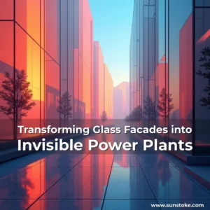 Read more about the article Transforming Glass Facades into Invisible Power Plants