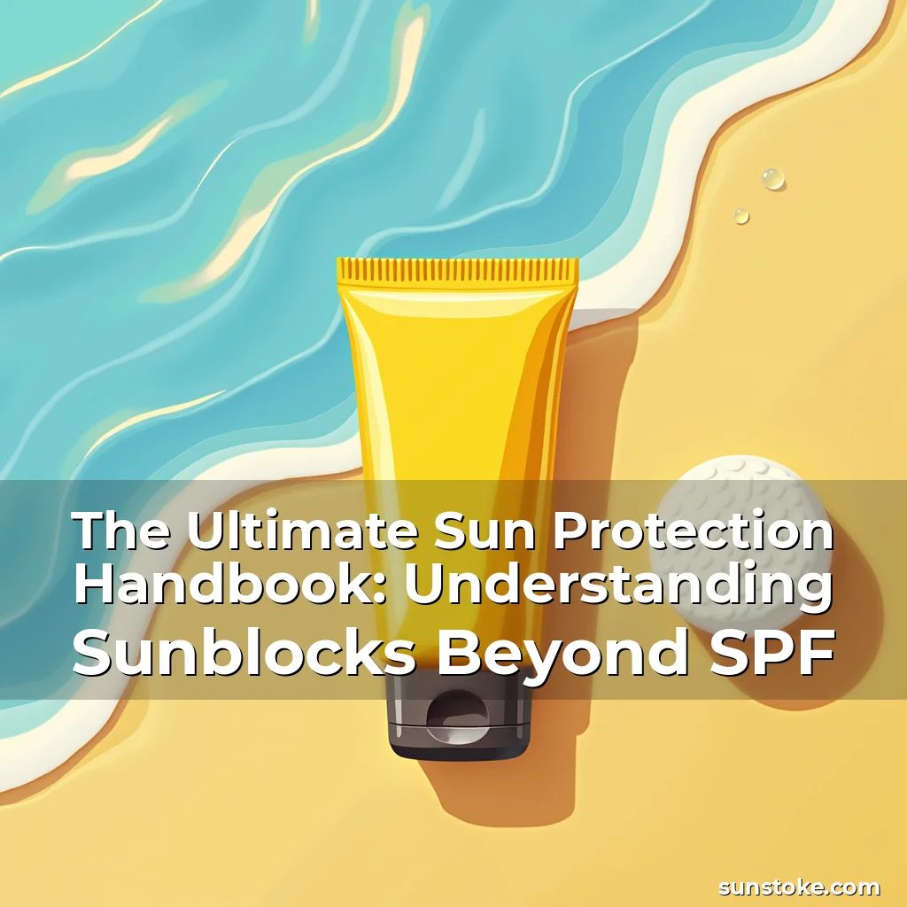 Read more about the article The Ultimate Sun Protection Handbook: Understanding Sunblocks Beyond SPF