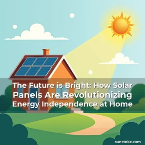 Read more about the article The Future is Bright: How Solar Panels Are Revolutionizing Energy Independence at Home