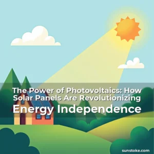 Read more about the article The Power of Photovoltaics: How Solar Panels Are Revolutionizing Energy Independence